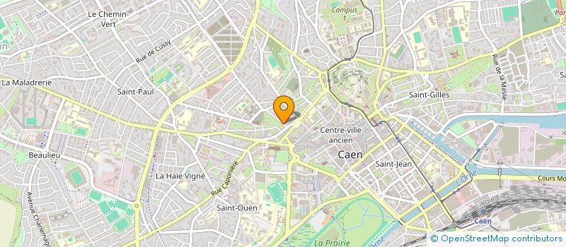 localisation de l'entreprise SYNDICAT DE COPRPRIETE ACADEMIE 8 à CAEN