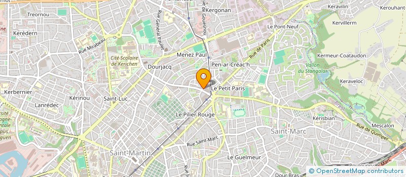 localisation de l'entreprise SYNDICAT DE CORPPRIETE à BREST