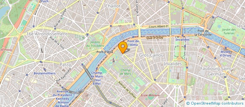 localisation de l'entreprise SYNDICAT DE DEFENSE DES AVOCATS  PARIS