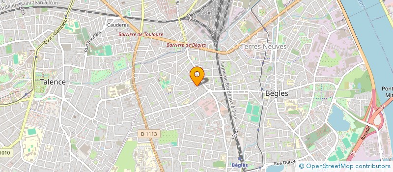localisation de l'entreprise SYNDICAT DE DEFENSE DES QUARTIERS CENTUJEAN, CALAIS, LA LIBERTE à BEGLES