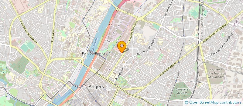 localisation de l'entreprise SYNDICAT DE DEFENSE DES VINS NATURE'L à ANGERS