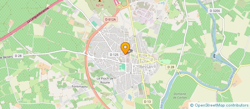 localisation de l'entreprise SYNDICAT DE DEFENSE DES VINS PAYS BESSAN  BESSAN