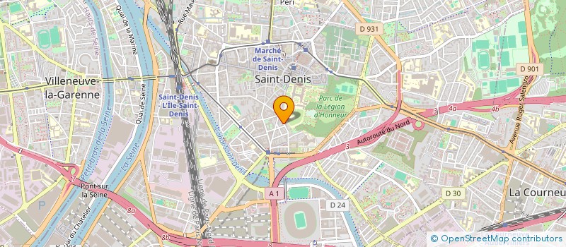 localisation de l'entreprise SYNDICAT DE FORME COOPERATIVE à SAINT-DENIS