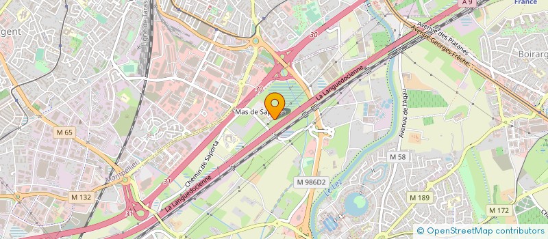 localisation de l'entreprise SYNDICAT DE L AOC - GRES DE MONTPELLIER à LATTES