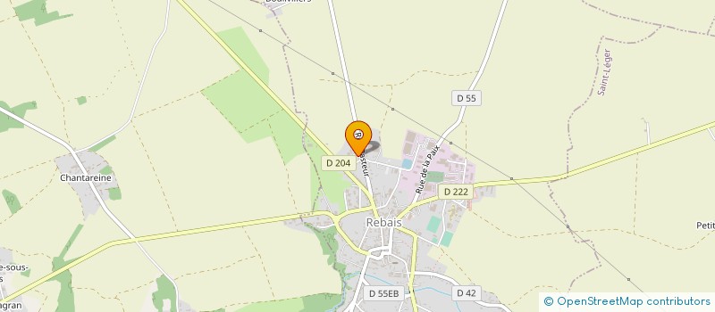 localisation de l'entreprise SYNDICAT DE L'EAU DE L'EST SEINE-ET-MARNAIS à REBAIS