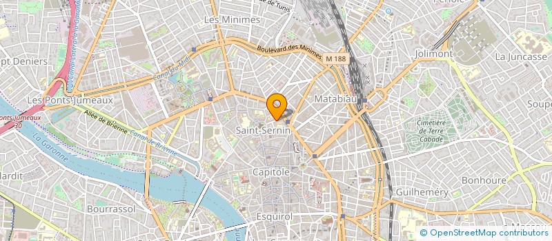 localisation de l'entreprise SYNDICAT DE L'EXPLOITATION CINEMATOGRAPHIQUE DU CENTRE-SUD à TOULOUSE