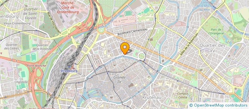 localisation de l'entreprise SYNDICAT DE L INDUSTRIE DE LA SALAISON à STRASBOURG