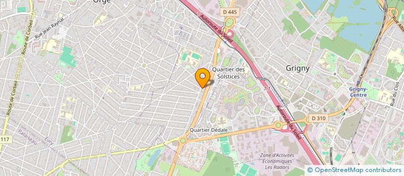 localisation de l'entreprise SYNDICAT DE L'ORGE, DE LA REMARDE ET DE LA PREDECELLE (SYORP) à VIRY-CHATILLON