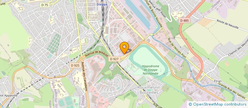 localisation de l'entreprise SYNDICAT DE LA BOUCHERIE à DIEPPE