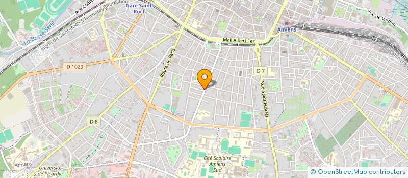 localisation de l'entreprise SYNDICAT DE LA CHARCUTERIE  AMIENS