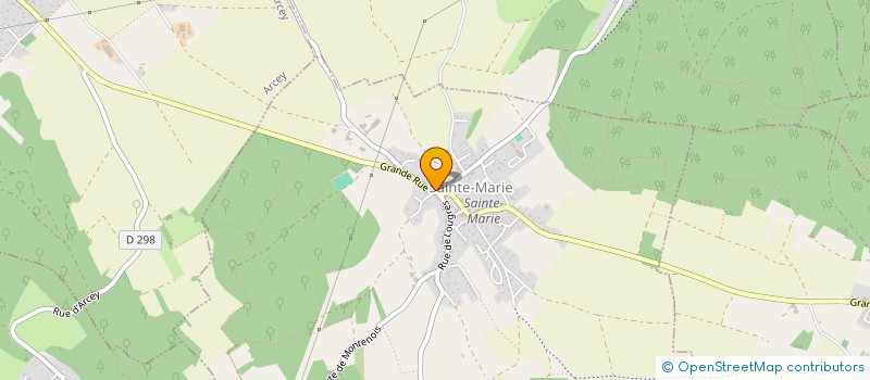 localisation de l'entreprise SYNDICAT DE LA CHAULIERE à SAINTE-MARIE