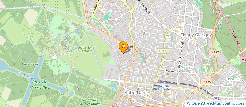 localisation de l'entreprise SYNDICAT DE LA CITE DE L ERMITAGE à VERSAILLES