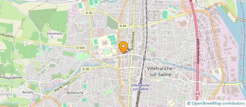 localisation de l'entreprise SYNDICAT DE LA CONFECTION CGT à VILLEFRANCHE-SUR-SAONE