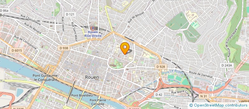 localisation de l'entreprise SYNDICAT DE LA COPROPRIETE à ROUEN