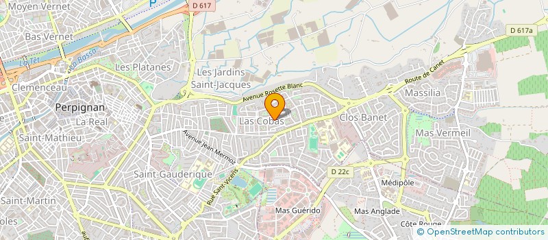 localisation de l'entreprise SYNDICAT DE LA COPROPRIETE DU 27 RUE DES FLOTS-PERPIGNAN  PERPIGNAN