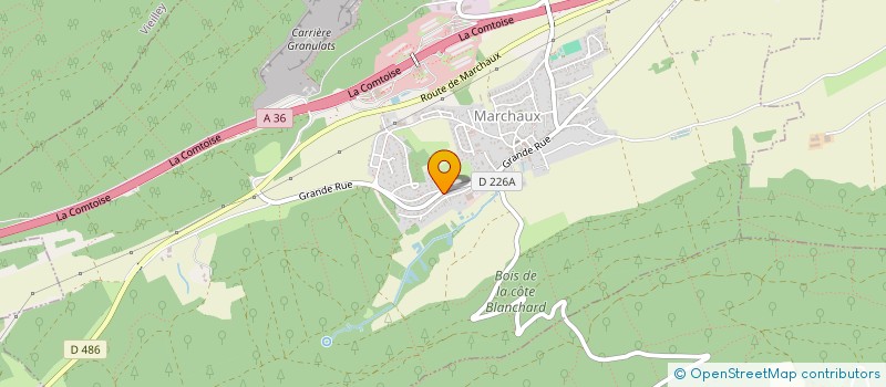 localisation de l'entreprise SYNDICAT DE LA GRANDE PAROISSE  SAINT-HILAIRE