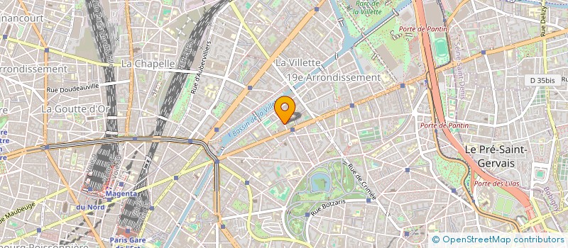 localisation de l'entreprise SYNDICAT DE LA METALLURGIE FRANCILIEN  PARIS