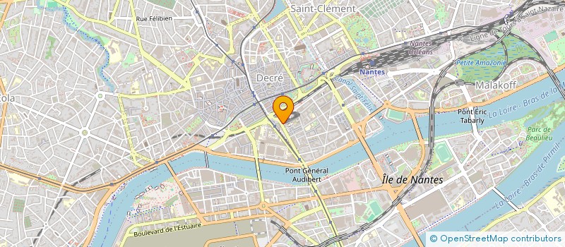 localisation de l'entreprise SYNDICAT DE LA NOUVEAUTE à NANTES