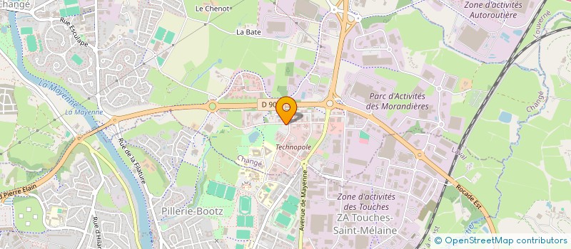 localisation de l'entreprise SYNDICAT DE LA PROPRIETE AGRICOLE  PRIVEE RURALE  CHANGE