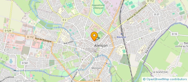 localisation de l'entreprise SYNDICAT DE LA RESIDENCE CLEMENCEAU à ALENCON