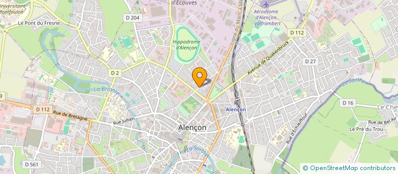 localisation de l'entreprise SYNDICAT DE LA RESIDENCE DORGEMONT à ALENCON