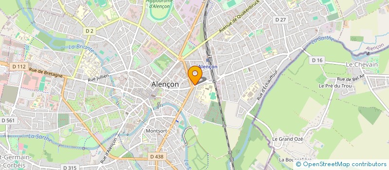 localisation de l'entreprise SYNDICAT DE LA RESIDENCE DURAND à ALENCON