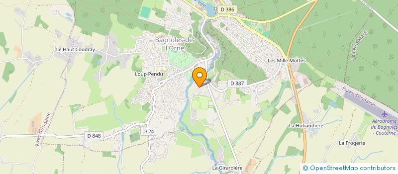 localisation de l'entreprise SYNDICAT DE LA RESIDENCE JAMOISIERE à BAGNOLES-DE-L'ORNE-NORMANDIE