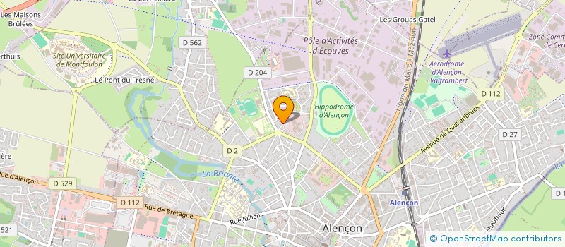 localisation de l'entreprise SYNDICAT DE LA RESIDENCE LAMAGDELEINE à ALENCON