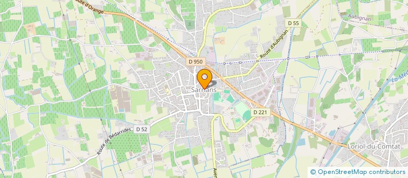 localisation de l'entreprise SYNDICAT DE LA VIA VENAISSIA à SARRIANS