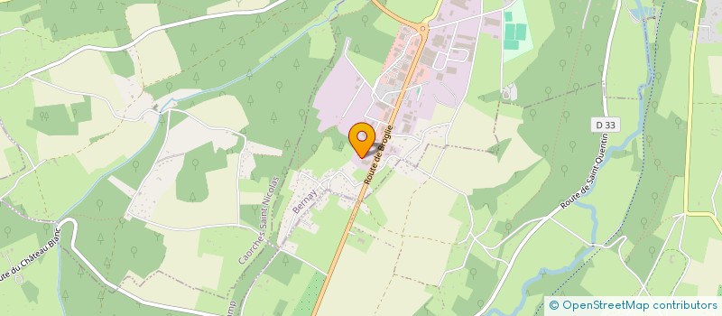localisation de l'entreprise SYNDICAT DE PREVENTION, COLLECTE ET DE VALORISATION DES DECHETS DE L'OUEST DE L'EURE (PRECOVAL) à BERNAY