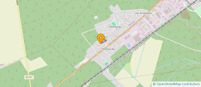 localisation de l'entreprise SYNDICAT DE QUARTIER DE TOCTOUCAU-PESSAC ET CESTAS ASSOCIATION D'ANIMATION ET DEFENSE DU CADRE DE VIE à PESSAC