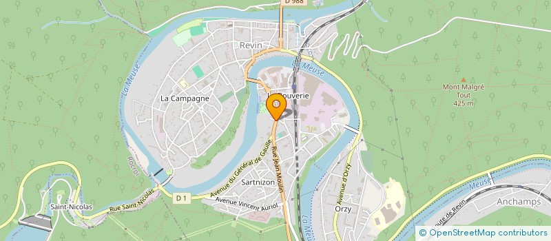 localisation de l'entreprise SYNDICAT DE TRIAGE FORESTIER DES MAZURES  LES MAZURES