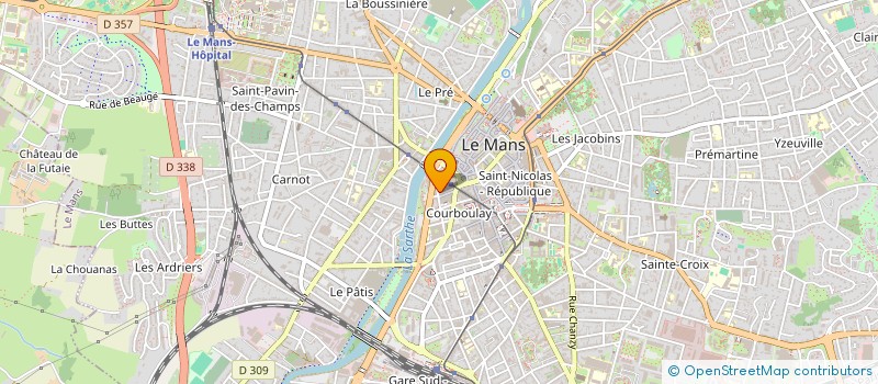 localisation de l'entreprise SYNDICAT DEP DES MEDECINS  LE MANS