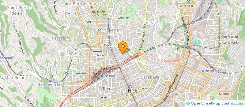 localisation de l'entreprise SYNDICAT DEP MAITRES BOULANGER PATISSIER à NICE