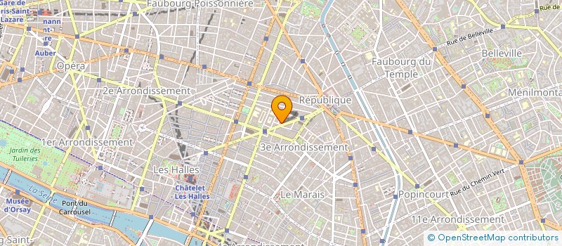 localisation de l'entreprise SYNDICAT DEPARTEMENTAL CGT DU SERVICE AUTOMOBILE PARISIEN  PARIS