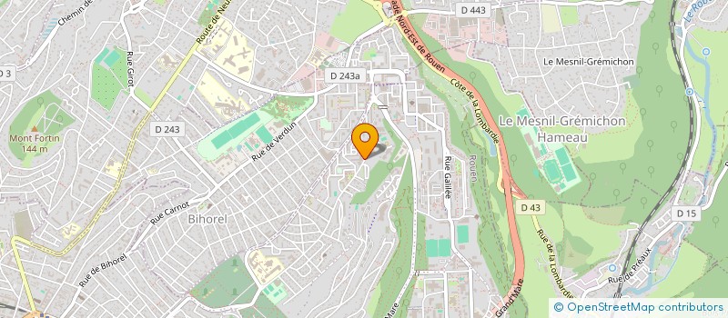 localisation de l'entreprise SYNDICAT DEPARTEMENTAL DE L'EDUCATION NATIONALE CGT DE SEINE-MARITIME à ROUEN