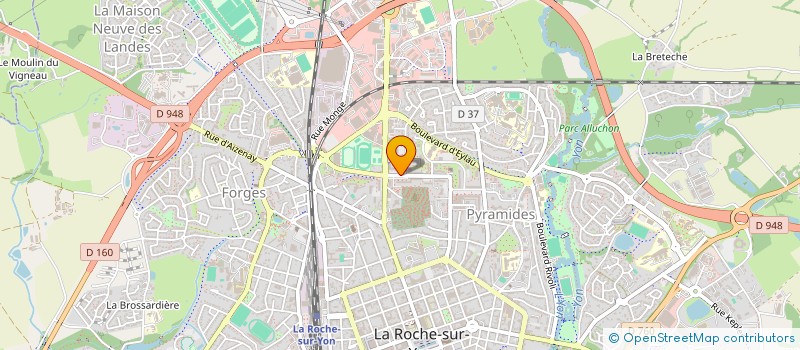 localisation de l'entreprise SYNDICAT DEPARTEMENTAL DES MEDECINS GENERALISTES DE VENDEE à LA ROCHE-SUR-YON
