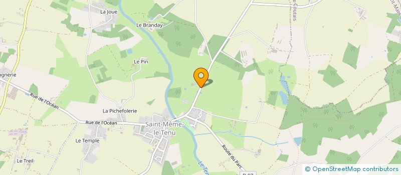 localisation de l'entreprise SYNDICAT DEPARTEMENTAL ELEVAGE OVIN  MACHECOUL-SAINT-MEME