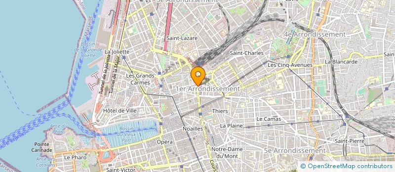 localisation de l'entreprise SYNDICAT DEPARTEMENTAL FORCE OUVRIERE DES AGENTS DES SERVICES PUBLICS DES BOUCHES DU RHONE à MARSEILLE