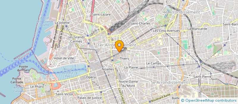 localisation de l'entreprise SYNDICAT DEPARTEMENTAL FORCE OUVRIERE DES LYCEES ET COLLEGES DES BOUCHES DU RHONE à MARSEILLE 1ER