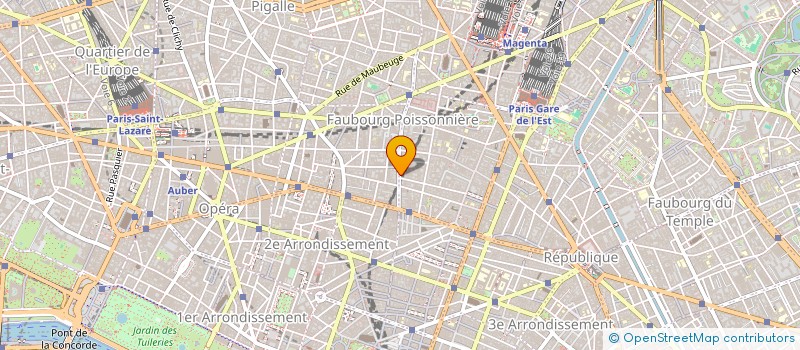 localisation de l'entreprise SYNDICAT DES AGENCES DE PRESSE D'INFORMATIONS   PARIS