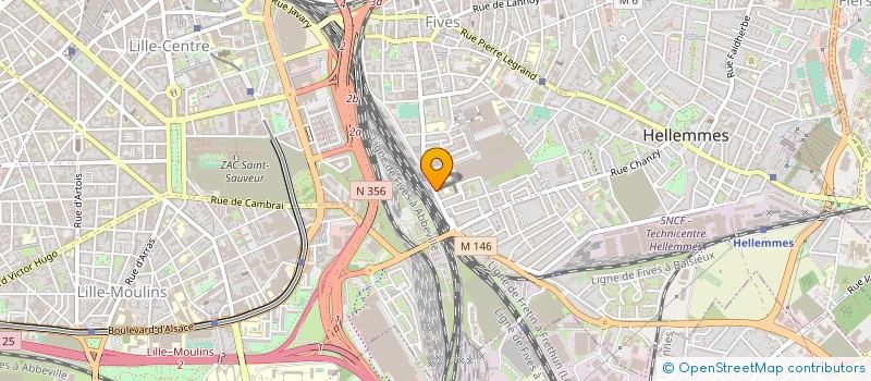 localisation de l'entreprise SYNDICAT DES AGENTS VENTE DE LA PRESSE à LILLE