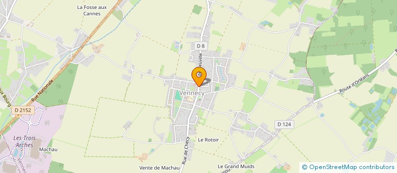 localisation de l'entreprise SYNDICAT DES AGRICULTEURS DU COLOMBIER  VENNECY