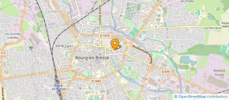 localisation de l'entreprise SYNDICAT DES AMBULANCIERS DE L AIN à BOURG-EN-BRESSE