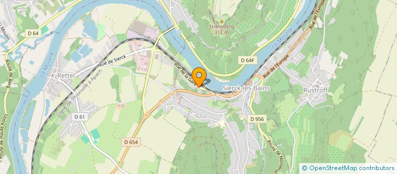 localisation de l'entreprise SYNDICAT DES ARBORICULTEURS DE RUSTROFF ET ENVIRONS  RUSTROFF