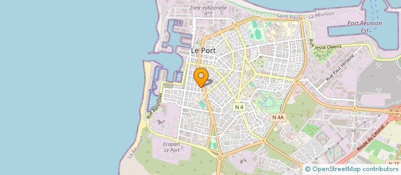 localisation de l'entreprise SYNDICAT DES ARMATEURS REUNIONNAIS A LA PECHE PALANGRIERE PELAGIQUE  LE PORT