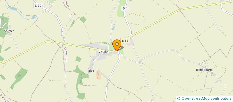 localisation de l'entreprise SYNDICAT DES BOIS DU TEST MILON  SEMENTRON