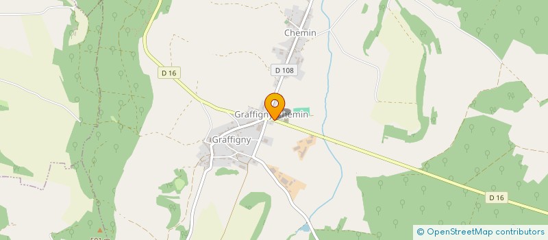 localisation de l'entreprise SYNDICAT DES BOUILLEURS DE CRU DE LA COMMUNE DE GRAFFIGNY-CHEMIN à GRAFFIGNY-CHEMIN