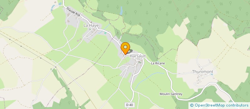 localisation de l'entreprise SYNDICAT DES BOUILLEURS DE CRU VOSGIEN  LA VOGE-LES-BAINS