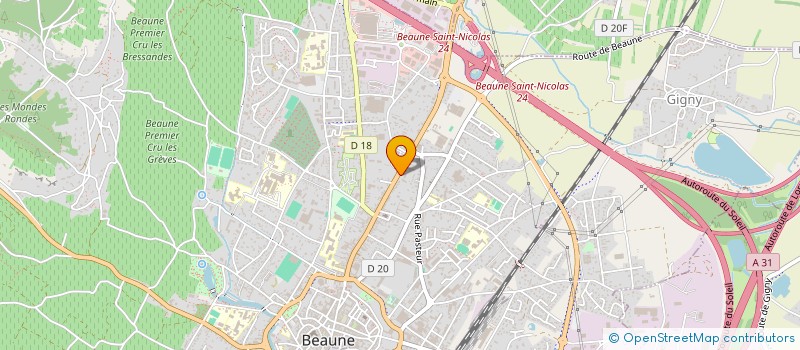 localisation de l'entreprise SYNDICAT DES BOURGOGNES à BEAUNE